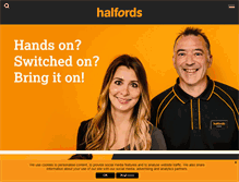 Tablet Screenshot of halfordscareers.com